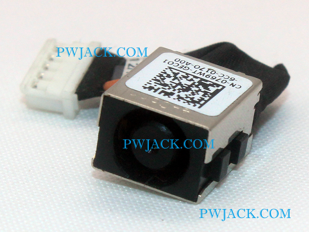 (image for) 769WT 0769WT DC Jack IN Cable for Dell Latitude E5270 P23T001 Power Charging Port DC30100VJ00 DC30100VS00 DC30100VT00 ADM60
